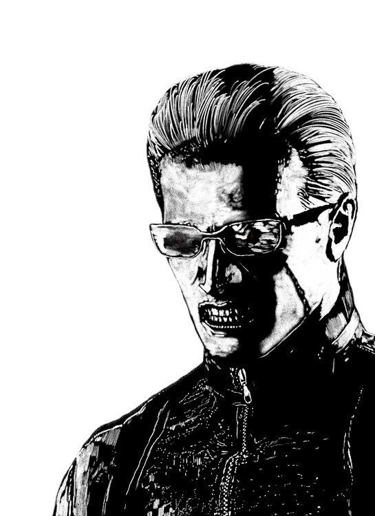 Canvas Print Wesker