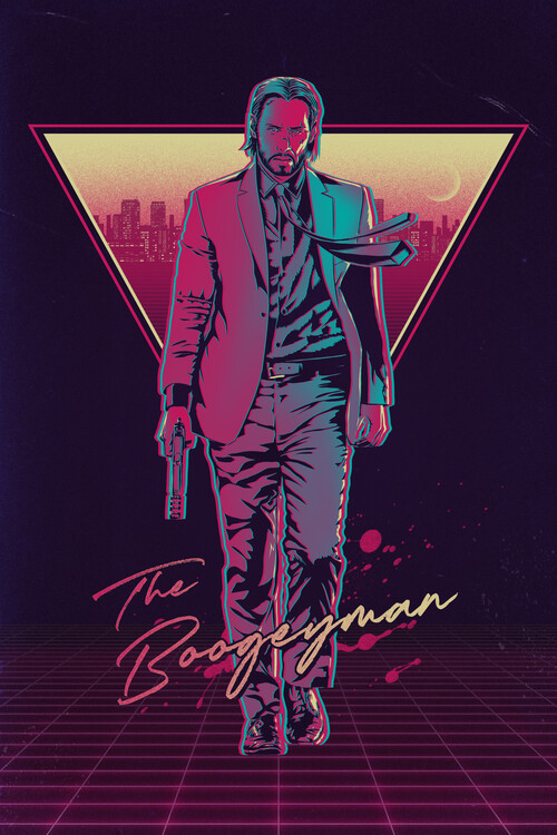 Canvas Print The boogeyman