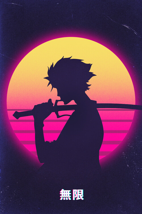 Poster Vagabond in retro