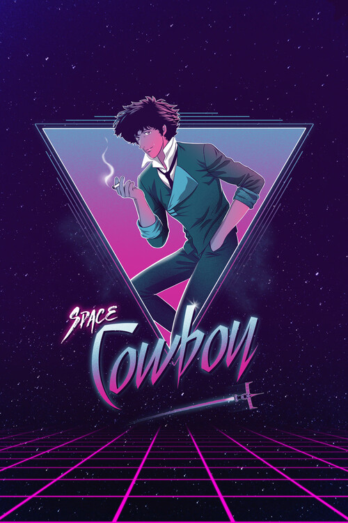 Canvas Print Space Cowboy