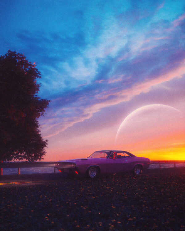 Poster Car Adventure