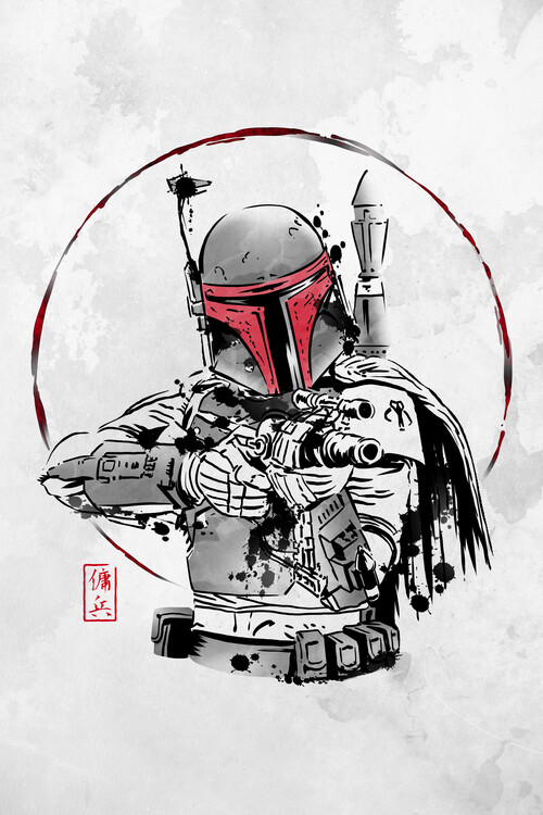 Poster Ink Bounty Hunter