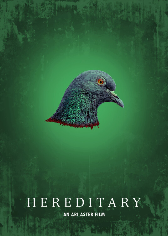 Плакат Pigeon Head