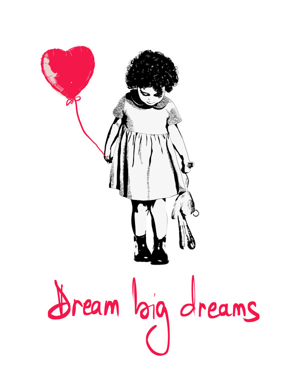 Plakát Dream Big Dreams