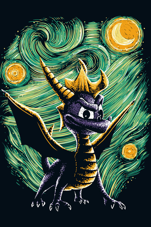 Poster Starry Dragon