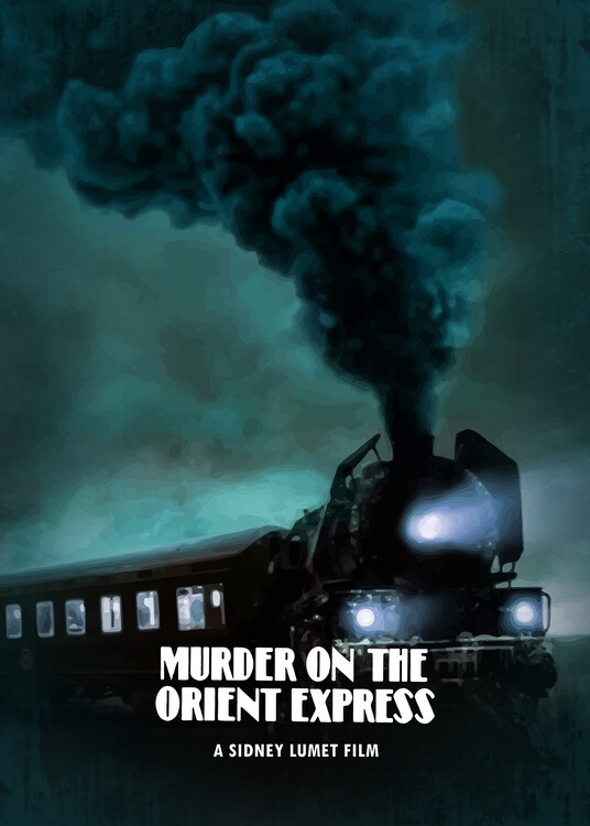 Плакат Murder on the Train