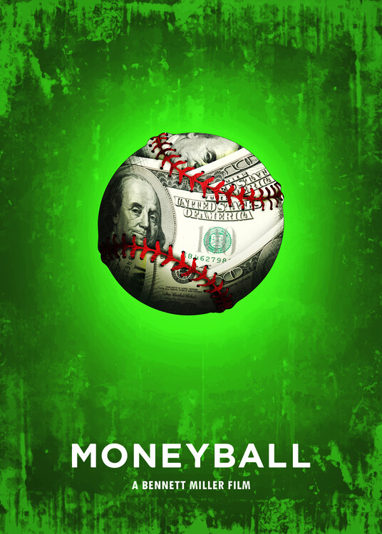 Plakát Baseball Money