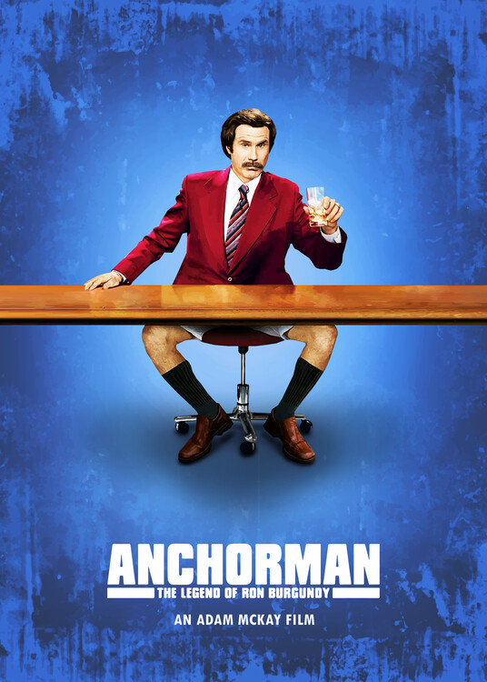 Плакат The Anchor Man