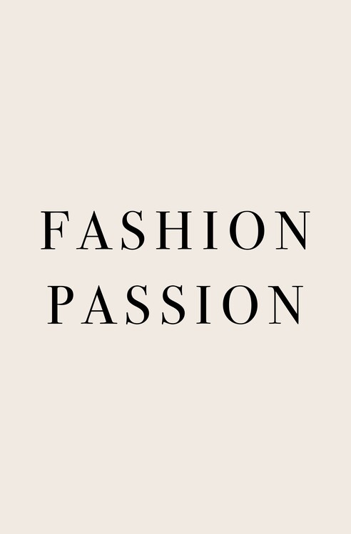 Poster Fashion passion