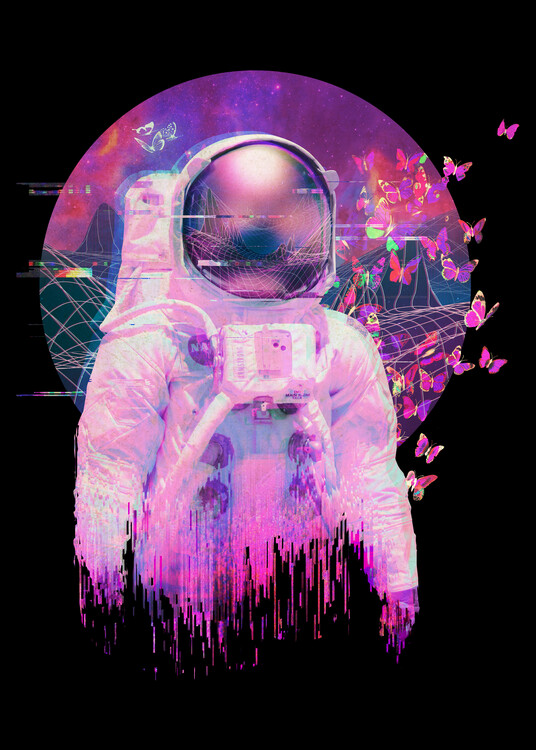 Плакат Abstract Astronaut