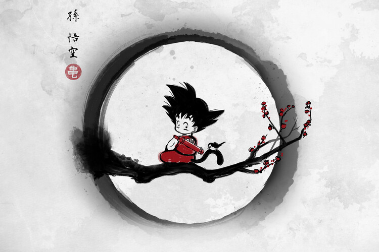 Poster The hero and the nature