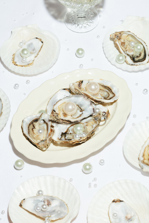 Poster Oysters a Pearls No 04