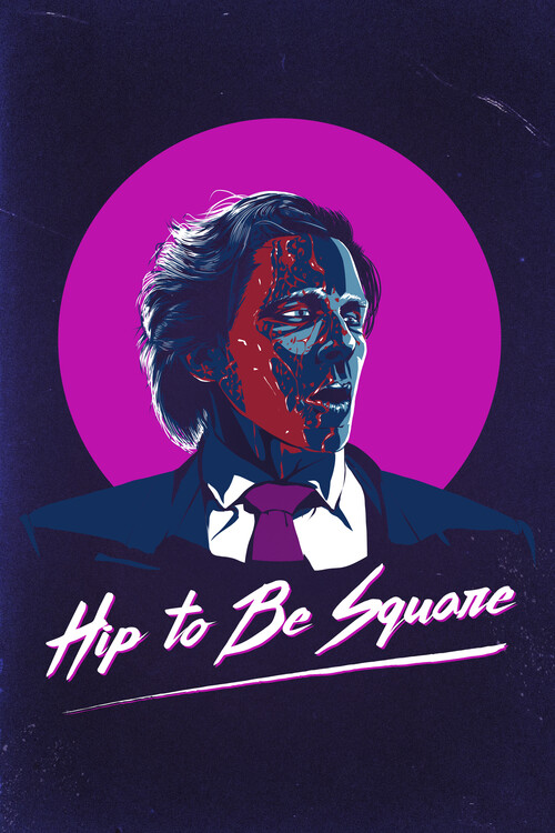 Принти на полотні Hip to be square