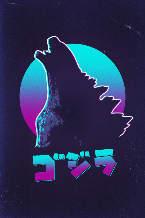 Canvas Print Retro King