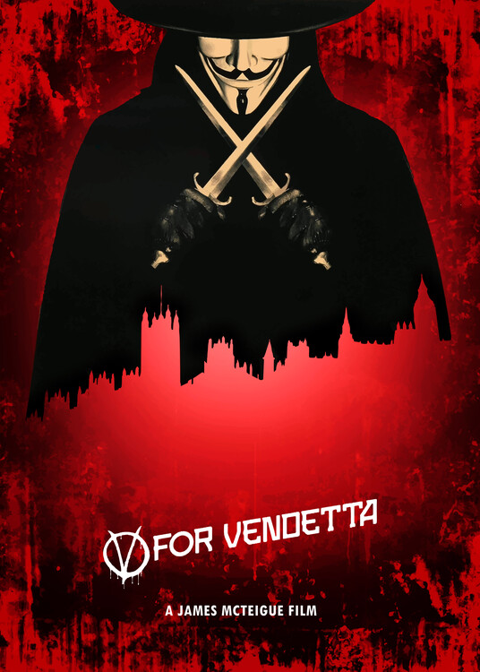 Плакат Vendetta