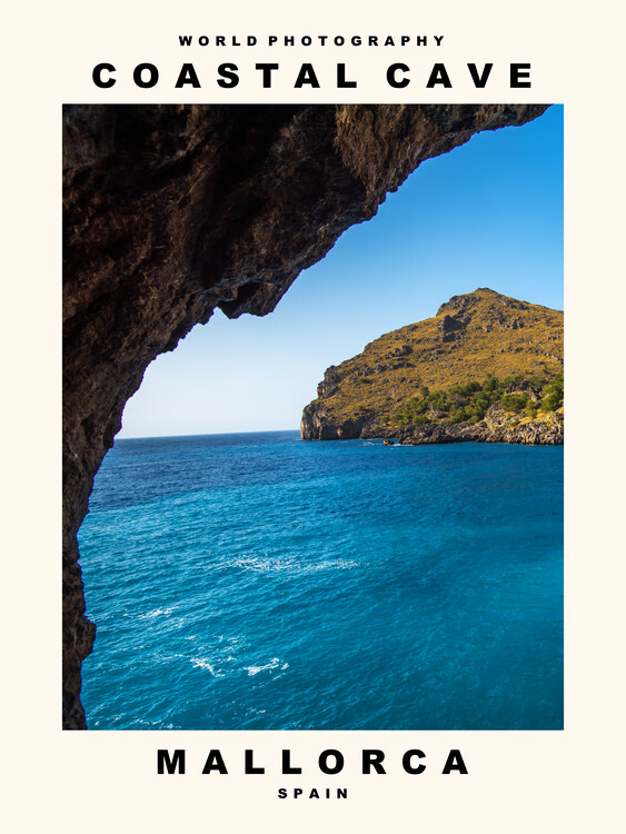 Plagát Coastal Cave (Mallorca, Spain)