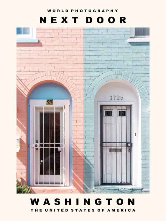 Canvas Print Next Door (Washington, USA)
