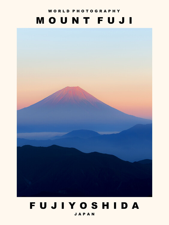 Αφίσα Mount Fuji (Fujiyoshida, Japan)