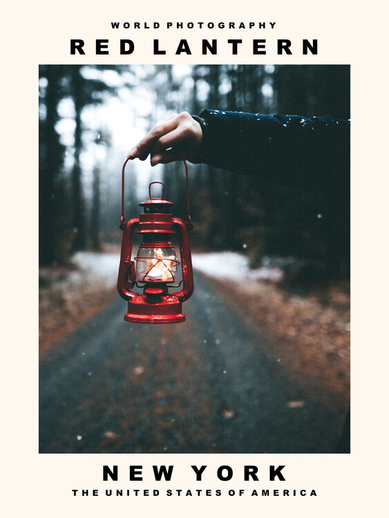 Póster Red Lantern (New York, USA)