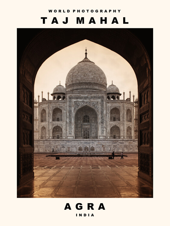 Plakát Taj Mahal (Agra, India)
