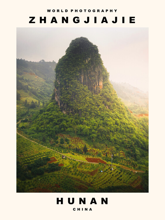 Canvas Print Zhangjijajie (Hunan, China)