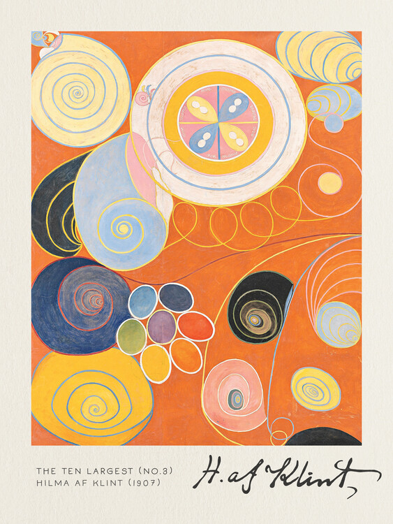 Poster The Ten Largest (No 3) - Hilma af Klint