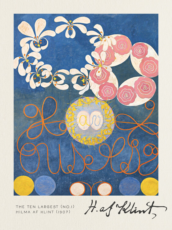 Poster The Ten Largest (No 1) - Hilma af Klint