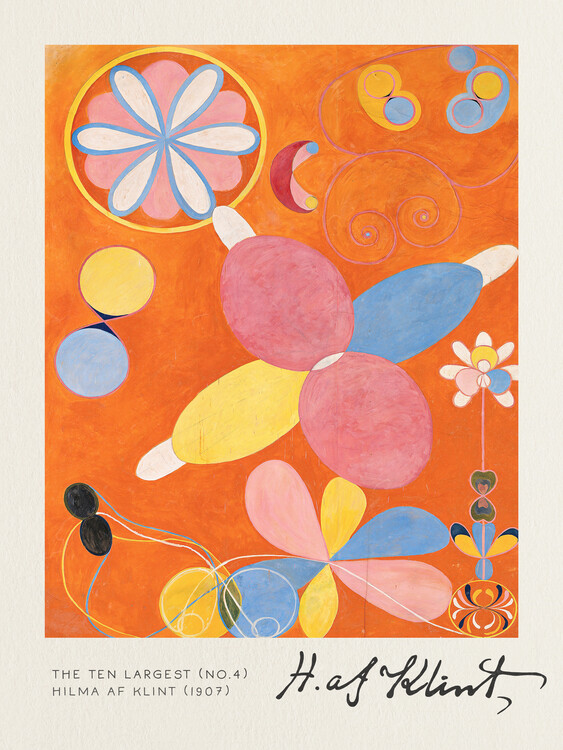 Poster The Ten Largest (No 4) - Hilma af Klint