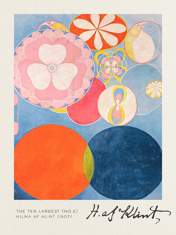 Poster The Ten Largest (No 2) - Hilma af Klint
