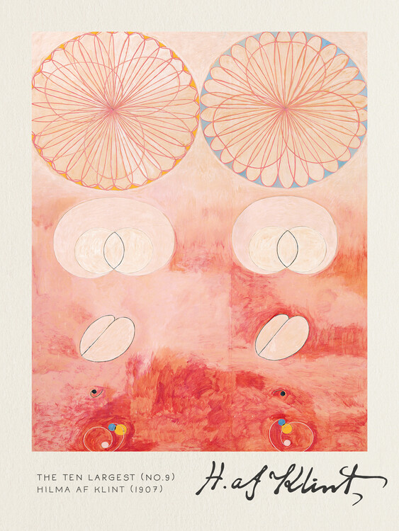 Poster The Ten Largest (No 9) - Hilma af Klint
