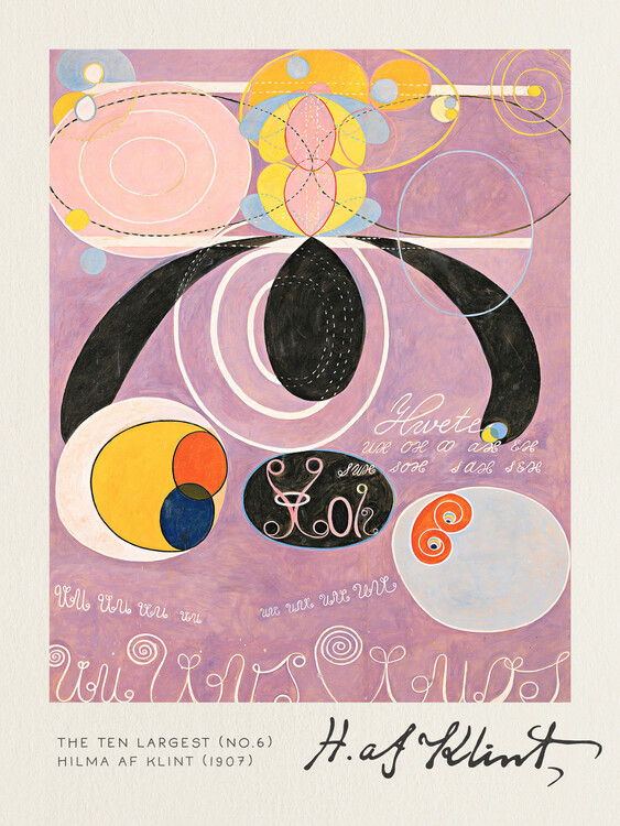 Poster The Ten Largest (No 6) - Hilma af Klint