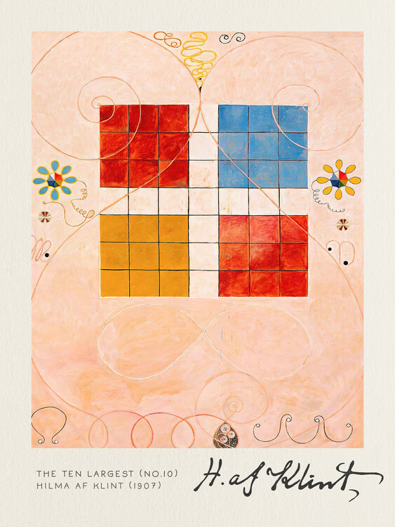Poster The Ten Largest (No 10) - Hilma af Klint
