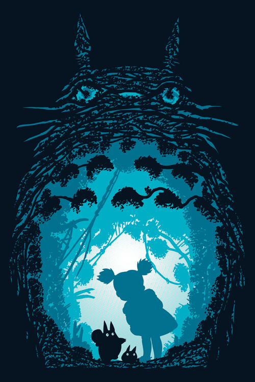 Poster Forest spirits