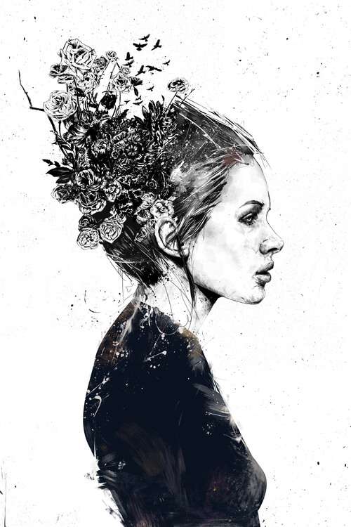 Poster Blooming girl