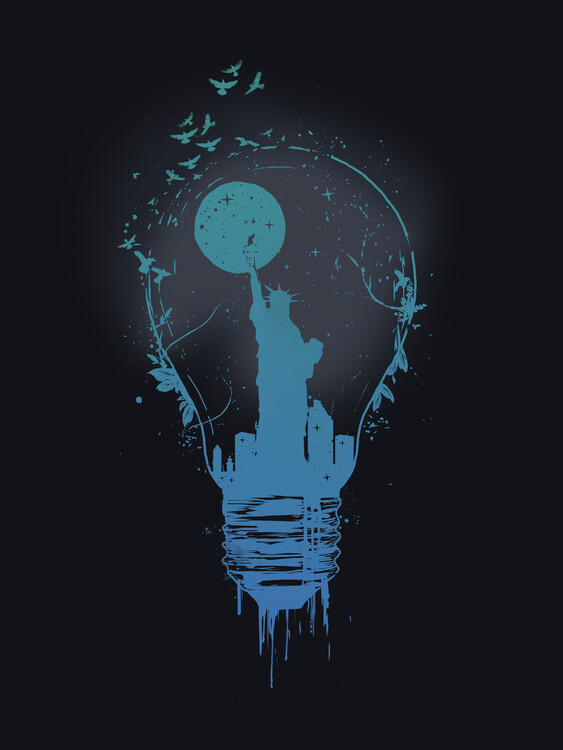 Poster Big city lights