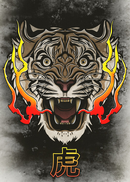 Poster Tigers Passion