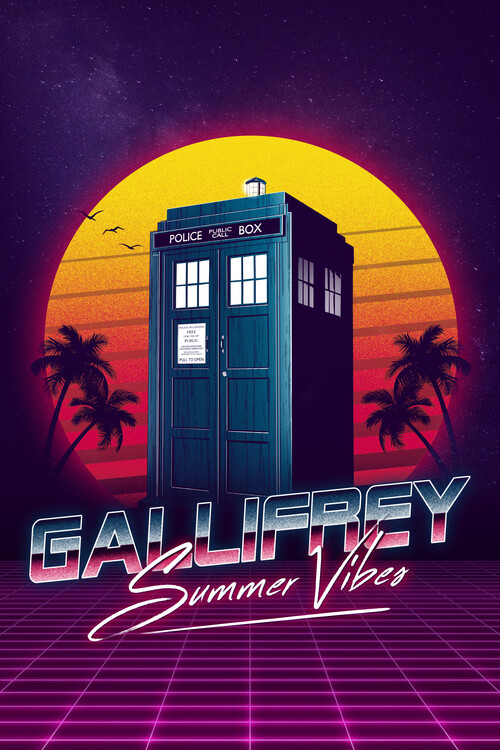 Canvas Print Gallifrey summer vibes