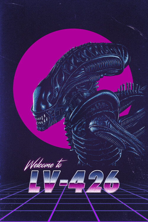 Obraz na plátně LV-426 warrior