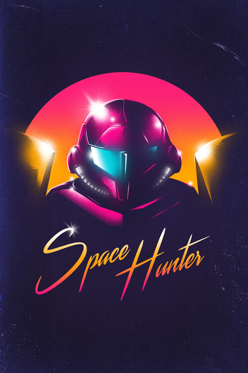 Poster The space hunter