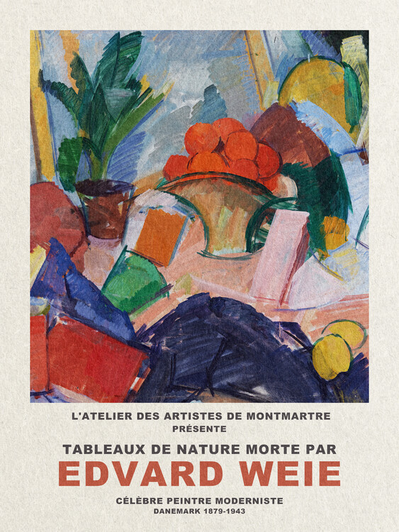 Плакат Abstract Still Life (1) - Edvard Weie Exhibition