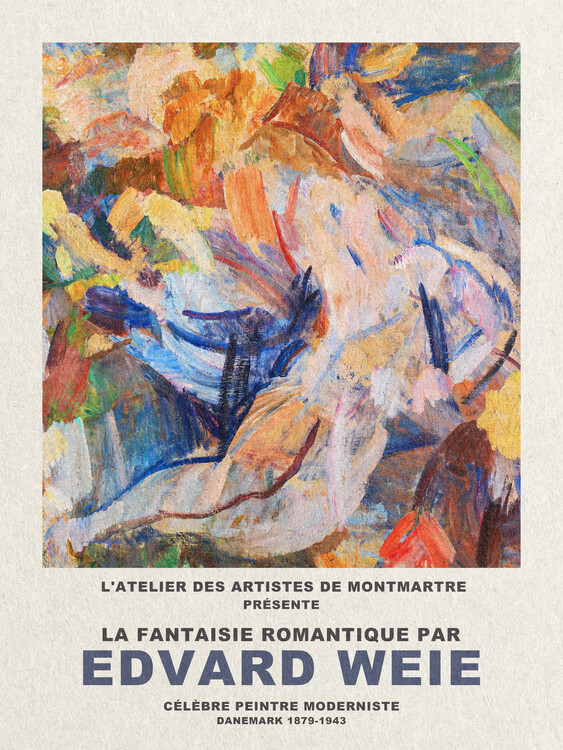 Плакат Romantic Fantasy (1) - Edvard Weie Exhibition