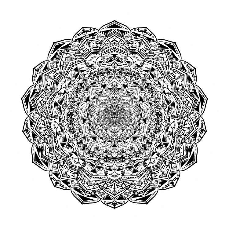 Poster Rebirth Mandala