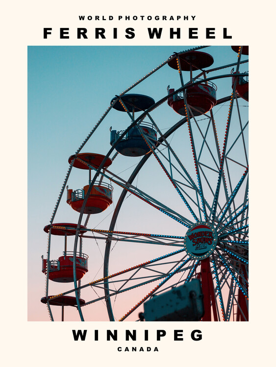 Poster Ferris Wheel (Winnipeg, Canada)