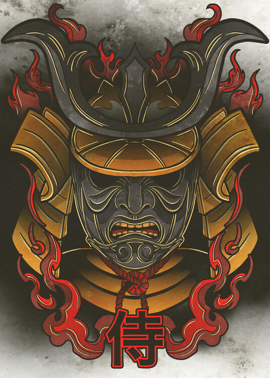 Poster Samurai Warrior