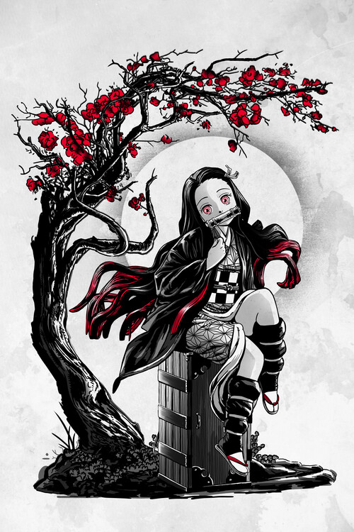 Canvas Print Human Turned Demon