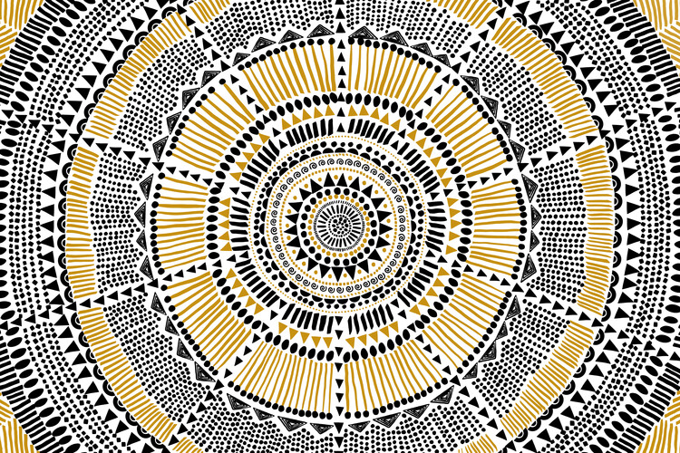 Poster Tribal Sun