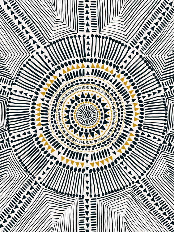 Poster Tribal Sun