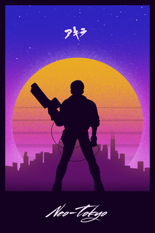 Poster Retro Kaneda