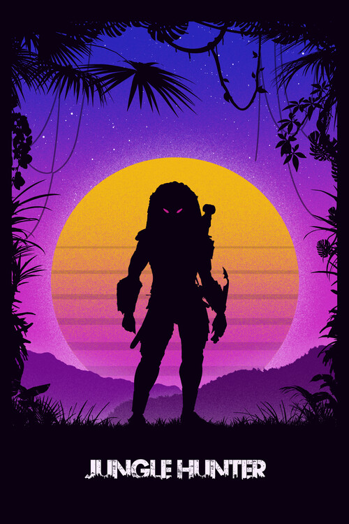 Плакат Jungle hunter predator