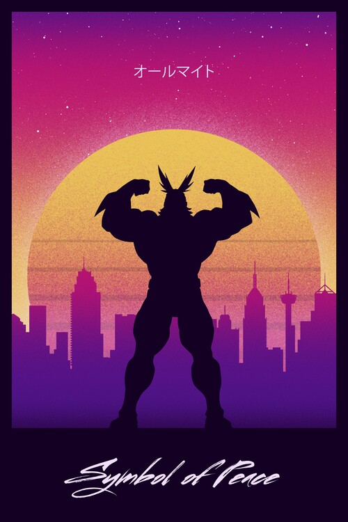 Canvas Print Retro Hero